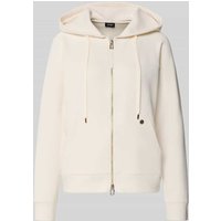 JOOP! Sweatjacke mit Label-Detail und Zweiwege-Reißverschluss in Offwhite, Größe 40 JOOP! Sweatjacke mit Label-Detail und Zweiwege-Reißverschluss in Offwhite, Größe 40 von Joop!