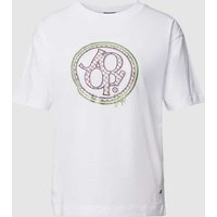 JOOP! T-Shirt mit Rundhalsausschnitt in Rosa, Größe 36 von Joop!