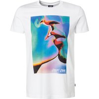 JOOP! Herren T-Shirt weiß Baumwolle von Joop!