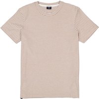 JOOP! Herren T-Shirt braun Baumwolle gestreift von Joop!