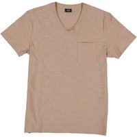 JOOP! Herren T-Shirt braun Baumwolle meliert von Joop!