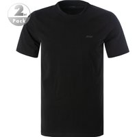 JOOP! Herren T-Shirts schwarz Baumwolle unifarben von Joop!