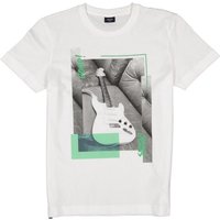 JOOP! Herren T-Shirt weiß Baumwolle von Joop!