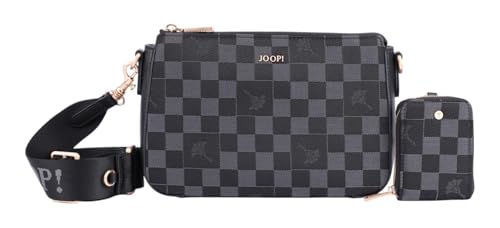 Joop! Umhängetasche Piazza Scacchi Jasmina Shoulderbag Black schwarz von Joop!