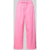 JOOP! Wide Leg Stoffhose mit Eingrifftaschen Modell 'Paloma' in Pink, Größe 38 von Joop!