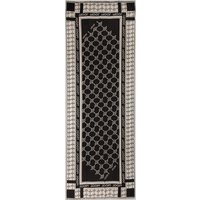 Jacquard-Schal in Schwarz/Beige von Joop!