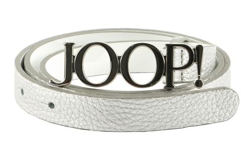 Joop! 2,0 CM Women's Cow Leather Belt W95 Silver von Joop!