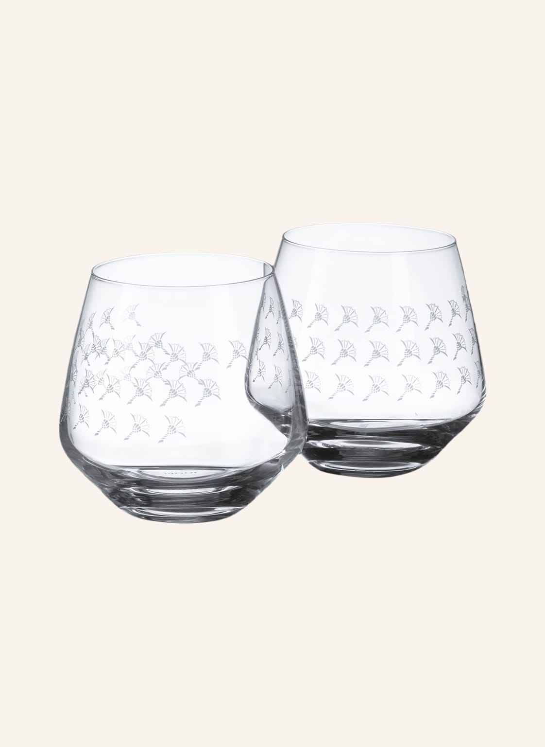 Joop! 2er-Set Trinkgläser Faded Cornflower transparent Joop! 2er-Set Trinkgläser Faded Cornflower transparent von Joop!
