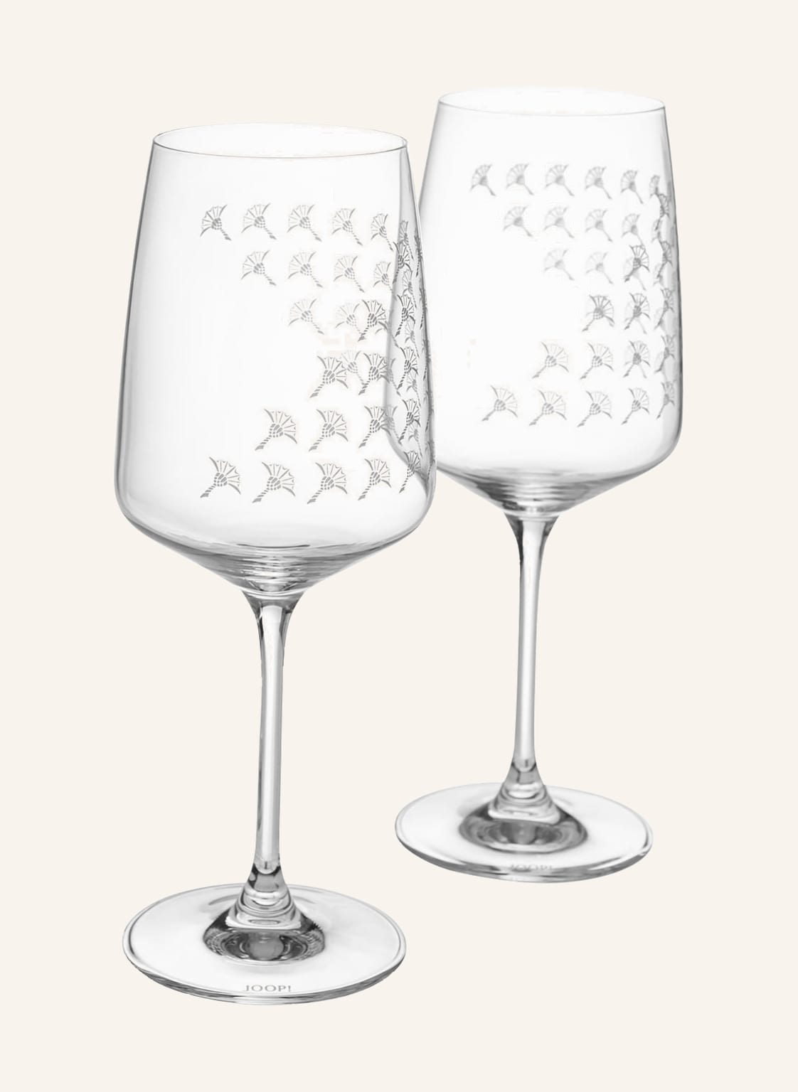 Joop! 2er-Set Weingläser Faded Cornflower transparent Joop! 2er-Set Weingläser Faded Cornflower transparent von Joop!