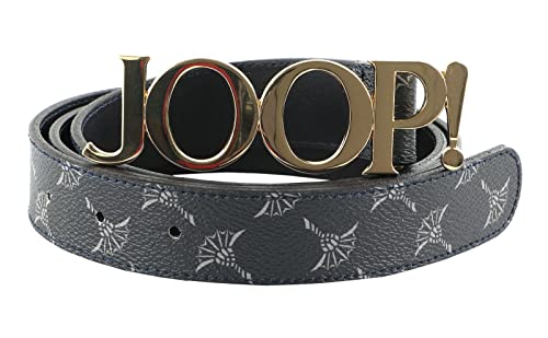 Joop! 3,0 CM Women's Logo Belt W75 Navy von Joop!