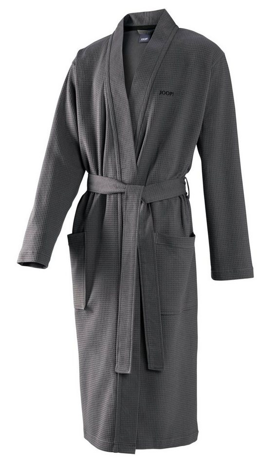 JOOP! Bademantel JOOP! LIVING - BADEMANTEL UNI PIQUÉ Herren-Kimono, Textil von JOOP!