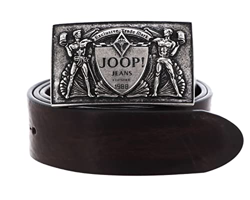 Joop! Buckle Jeans Belt 4,0 CM W110 D`Brown von Joop!