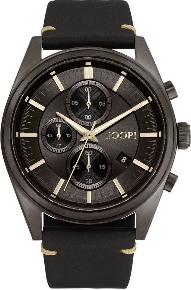 JOOP! Chronograph 2034581, Armbanduhr, Quarzuhr, Herrenuhr, Stoppfunktion, Lederarmband JOOP! Chronograph 2034581, Armbanduhr, Quarzuhr, Herrenuhr, Stoppfunktion, Lederarmband von JOOP!