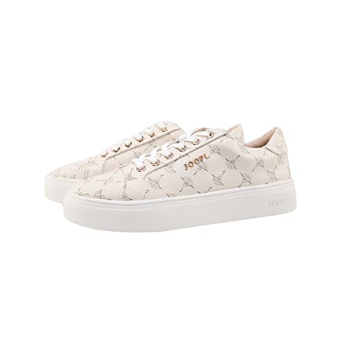 Joop! Damen Sneaker Low Daphne Offwhite/Gold/schlammfarben 40 von Joop!