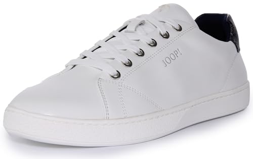 Joop! - Cortina fine Strada Sneaker für Herren, Freizeitschuh mit Flacher Sohle, Weiß Größe 45 von Joop!