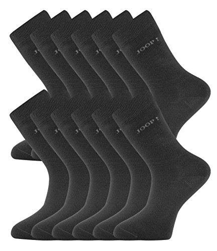 Joop! Damen Socken Strümpfe Business Allround 760000 12 Paar, Farbe:Grau;Strumpf-/Sockengröße:39-42;Artikel:-2100 anthra mel. von Joop!