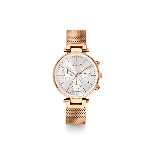 Joop Damen Uhr Armbanduhr Chronograph 2022831 Analog Quarz Edelstahl von Joop