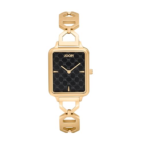 JOOP! Armbanduhr Damen Quarzuhr Analog, mit Edelstahl Armband, Gold, 5 bar Wasserdicht, Kommt in Uhren Geschenk Box, 2036592 von Joop!