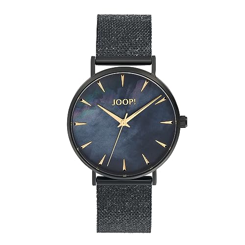 Joop! Damen-Uhren Analog Quarz One Size Schwarz 32025304 von Joop!