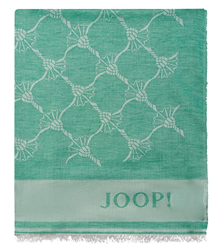 Joop! Damenschal Cornflower, 53% Modal, 47% Baumwolle, ca. 180x80 cm, Grün von Joop!