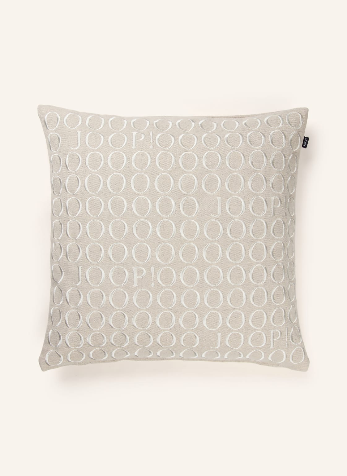 Joop! Dekokissenhülle J!Fine beige von Joop!