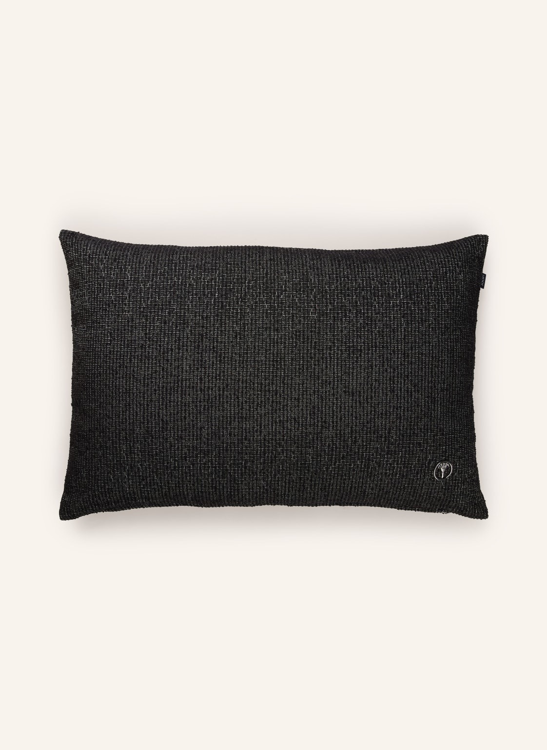 Joop! Dekokissenhülle J!Leaf grau von Joop!