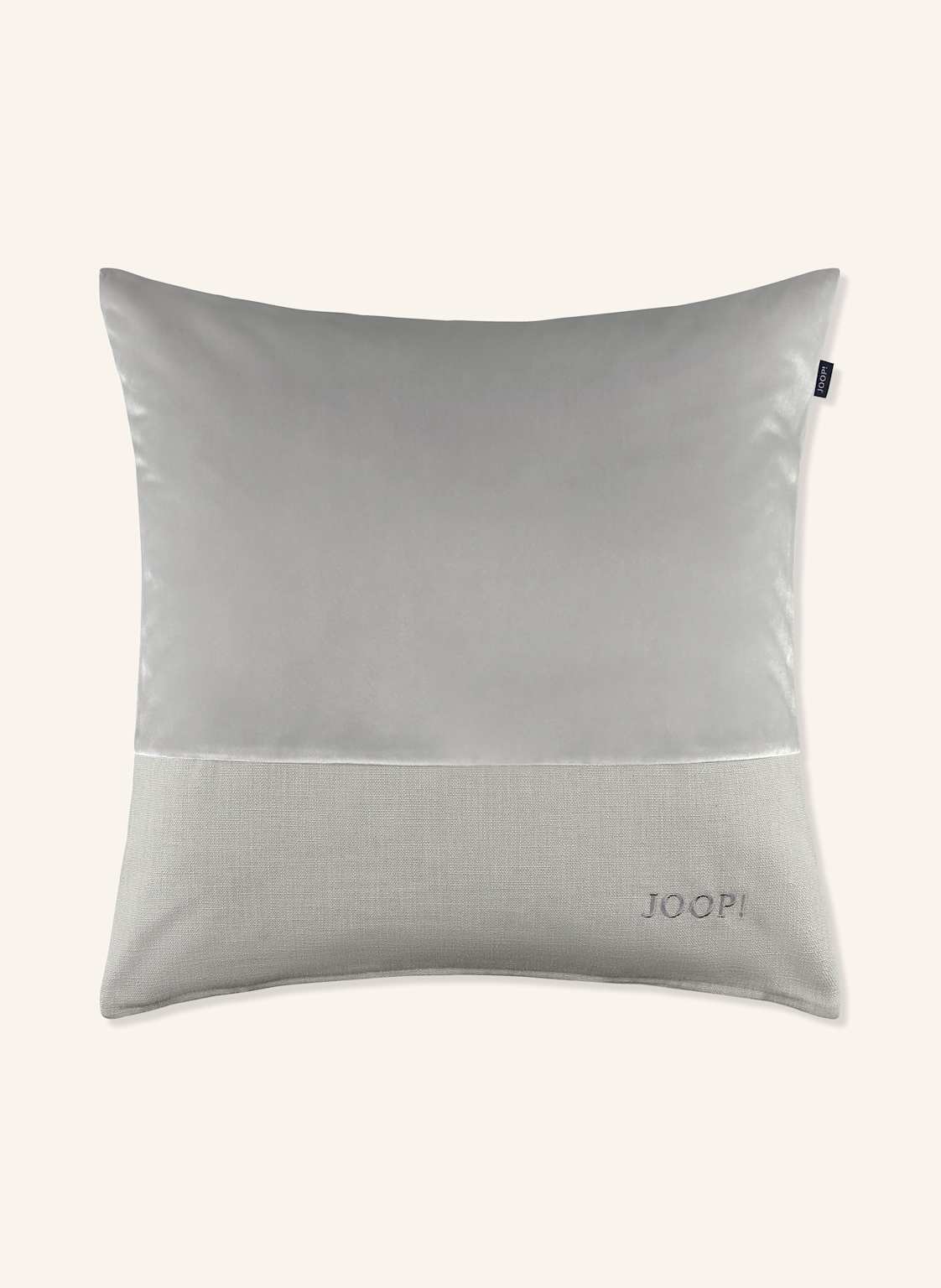 Joop! Dekokissenhülle J!Plit silber Joop! Dekokissenhülle J!Plit silber von Joop!