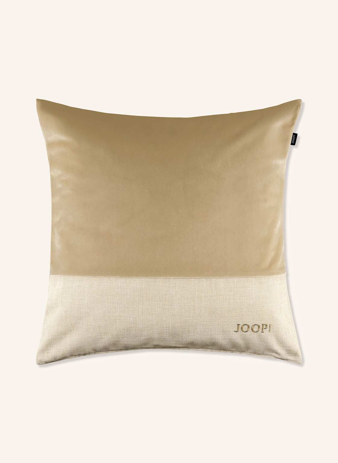 Joop! Dekokissenhülle J!Split gelb von Joop!