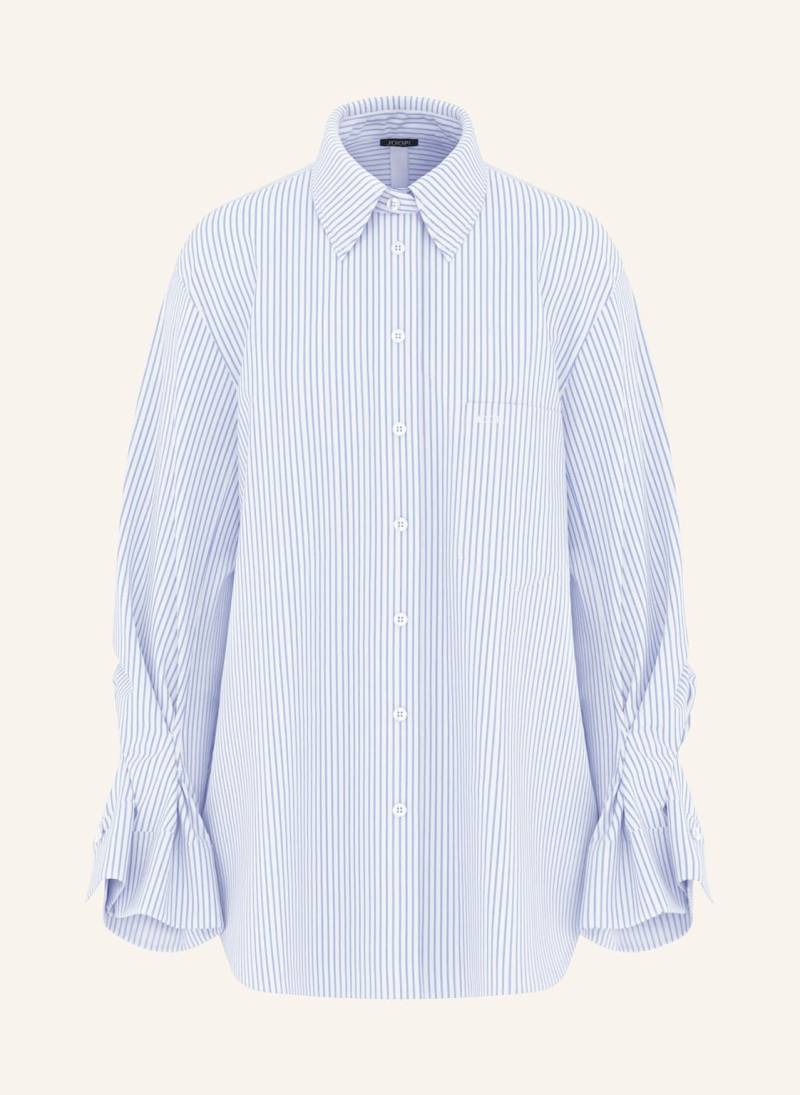 Joop! Hemdbluse Benice Mit Glitzergarn blau von Joop!