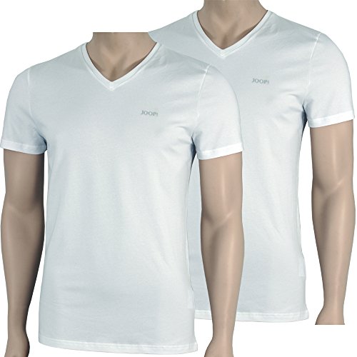 Joop! Herren 17 B-2-Pack-V 10001475 Unterhemd, Weiß (White 100), XX-Large von Joop!