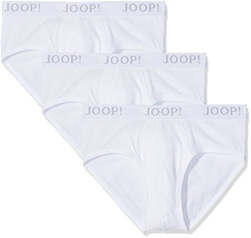 Joop! Herren 17 B-3-Pack-Slip 10001475 Slip, Weiß (White 100), Large von Joop!