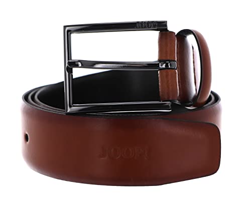 JOOP Herren 7148 JOOPCOLL. Belt 3,5 cm Gürtel, Braun (Cognac 55), 85 von Joop!