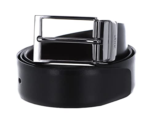 JOOP Herren 7162 JOOPCOLL. Belt 3,5 cm Gürtel, Mehrfarbig (Schwarz-Braun 10-52), 95 von Joop!