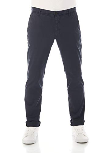 Joop! Herren Chino Hose Matthew - Modern Fit - Blau - Navy W30 - W40 Stretch 97% Baumwolle Stoffhose, Größe:32W / 32L, Farbvariante:Navy (405) von Joop!