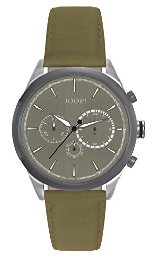 Joop! Herren Chronograph Quarz Uhr mit Leder Armband JP101931004 von Joop!