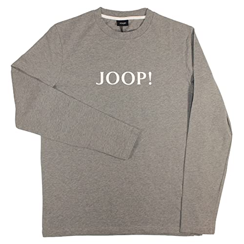 Joop! Herren Long Sleeve, Graumelange, 3XL von Joop!