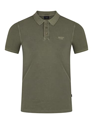 Joop! Herren Poloshirt Ambrosio - Regular Fit S-3XL Blau Grau Grün Türkis Pink, Größe:3XL, Farbe:Dark Green 309 von Joop!