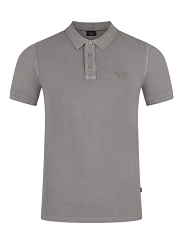 Joop! Herren Poloshirt Ambrosio - Regular Fit S-3XL Blau Grau Grün Türkis Pink, Größe:3XL, Farbe:Silver 044 von Joop!