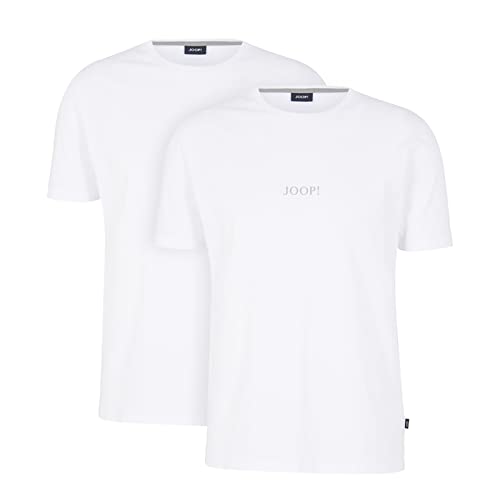 Joop! Herren R-Neck T-Shirt, 2er Pack, Weiss, 3XL von Joop!