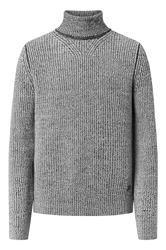 Joop! Herren Rollkragen Pullover MOULINO - Regular Fit S M L XL XXL 3XL Wolle, Größe:S, Farbe:Natural 101 von Joop!