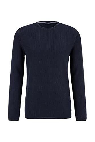 Joop! Herren Rundhals Pullover 06HOLDIN - Regular Fit M L XL XXL Grau Blau Beige, Größe:M, Farbe:Dark Blue 405 von Joop!