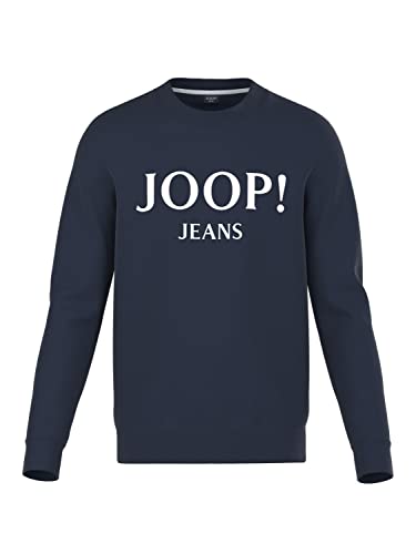 Joop! Herren Rundhals Pullover Alfred - Regular Fit S M L XL XXL 3XL Baumwolle, Größe:L, Farbe:Dark Blue 405 von Joop!