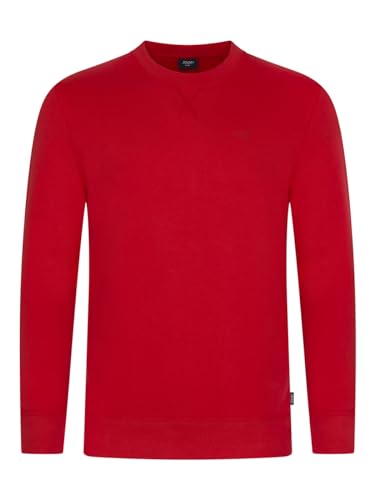 Joop! Herren Rundhals Pullover Salazar S M L XL XXL Grün Blau Rot Baumwolle, Größe:M, Farbe:Medium Red 612 von Joop!