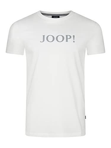 Joop! Herren Rundhals T-Shirt J221LW001 - Regular Fit S M L XL XXL Baumwolle, Größe:3XL, Farbe:Weiß 100 von Joop!