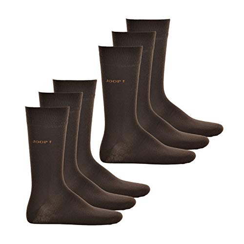 Joop! Herren Socken 6 PAAR - Strümpfe, Kurzsocken, Anzugsocken, Business (2x 3-Pack) (Braun (7000), 39-42 (6 Paar)) von Joop!