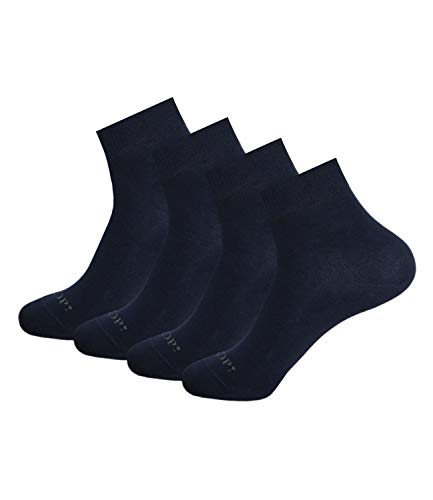 Joop! Herren Socken Strümpfe Business Quarter Cotton 900033 4 Paar, Farbe:Blau, Größe:43-46, Menge:4 Paar (2x 2er Pack), Artikel:-3000 navy von Joop!