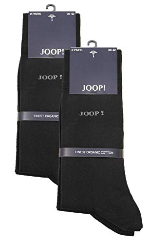 JOOP! Herren Socken Strümpfe klassisch dezentes Logo im 4er Pack (2x2er Pack) 39-42 von Joop!