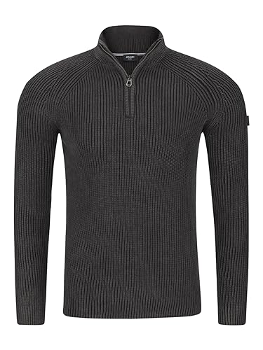 Joop! Herren Stehkragen Pullover HENRICUS - Regular Fit S M L XL XXL 3XL Cotton, Größe:S, Farbe:Black 001 von Joop!
