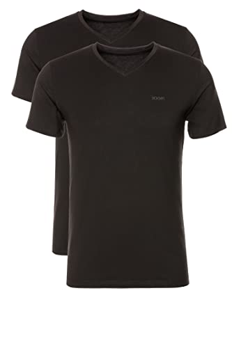 Joop! Herren T-Shirt V-Doppelpack Schwarz Medium von Joop!