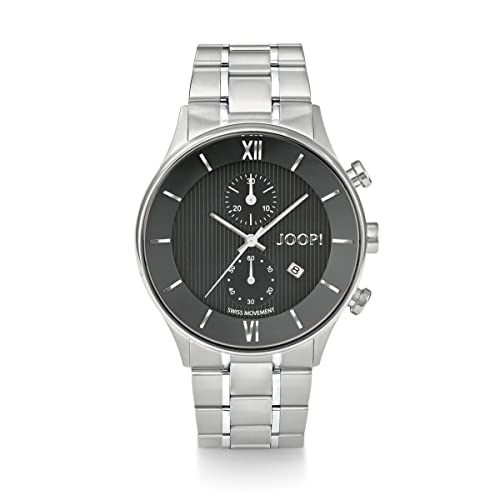 Joop Herren Uhr Armbanduhr Chronograph 2022856 Analog Quarz Edelstahl von Joop